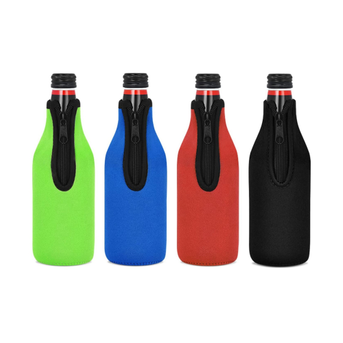 4 Pack Beer Bottle Insulator Sleeve Keep Drink Cold,Neoprene Cover 2