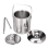 Stainless Steel Ice Square Container Double Walled 1.3L with Lid 2