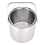 Stainless Steel Ice Square Container Double Walled 1.3L with Lid 5