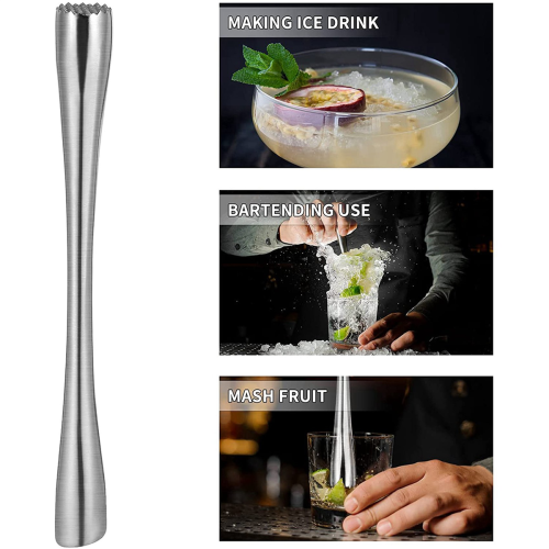 Muddler Ice Masher for Fresh Fruit Spice Ice Bars Tools 26 cm 2