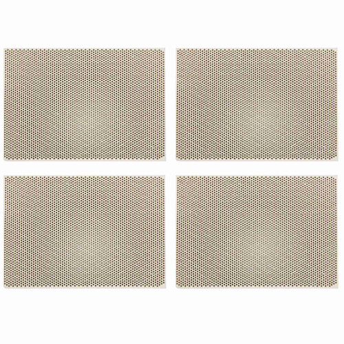 4X Ceramic Honeycomb Soldering Board Heating for Gas Stove Head