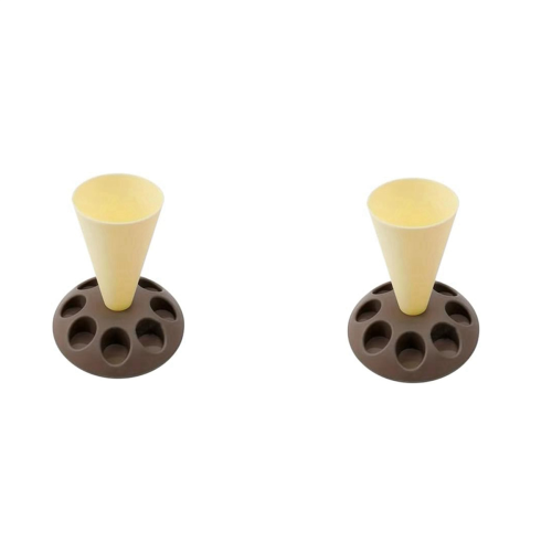 B-Piping Bag Stand, with 8 Slots Nozzles, for Cake Decorating Kit