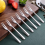 10Pcs 304 Stainless Steel Cocktail Dessert Fork Cake Fruit Forks Set 2