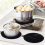6 Pcs Induction Cooktop Mat Nonslip Silicone Heat Insulation Pad 5