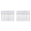 10Pcs 304 Stainless Steel Cocktail Dessert Fork Cake Fruit Forks Set 1