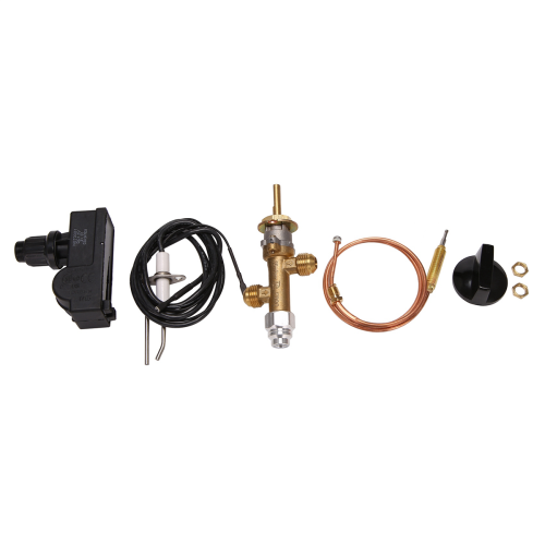 Safety Control Valve Kit, Push Button Ignition for Gas Grill, Heater 1