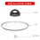 Pot Lid Knobs, Heat Pan Lid Holding Handles (1 Pack), Small 4