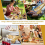 Stainless Steel Flatware Serving Utensils Large (Gold,8 Pieces) 3