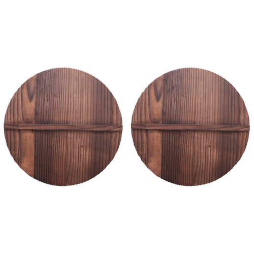 Kitchen Multi-Functional Wooden Pot Cover Handle Pan Lid 36cm