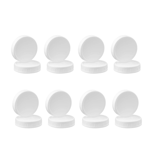 16 Pack Wide Mouth Jar Lids,Plastic Storage Caps for Jars 1