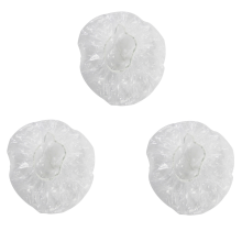 100Pcs Reusable Food Storage Clear Plastic Covers for Outdoor Picnic