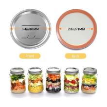 80Pcs Wide Mouth Canning Lids, Jar Canning Lids for Ball, 86mm