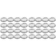 16Pcs Regular Mouth Can Jar Lid Rust Proof Daisy Cut with Straw