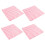 100 PCS checkered -Lebensmittelverpackungs-Papiere, Rot und 1