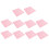 100 PCS checkered -Lebensmittelverpackungs-Papiere, Rot und 1