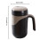 Ceramic Vacuum Flask Cup Leakproof Insulated with Handle 380Ml White 2