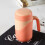 Ceramic Vacuum Flask Cup Leakproof Insulated with Handle 380Ml White 4