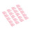 2000 PCS checkered -Lebensmittelverpackungs-Papiere, Rot und 1