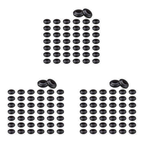 50 Pack Airlock Grommet, Fermenter Cover Ring for Jars
