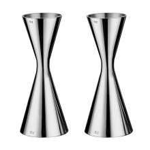 2X Double Head Bar Party Wine Cocktail Shaker Jigger 60Ml