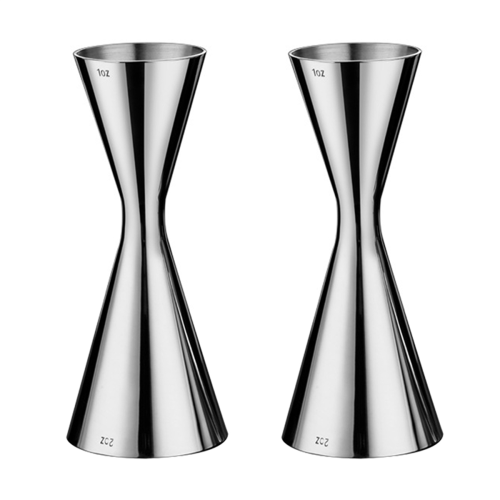 2X Double Head Bar Party Wine Cocktail Shaker Jigger 60Ml
