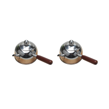 500Ml Single Handle Water Kettle Induction 304 Stainless Steel Silver