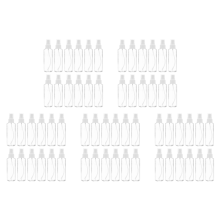 12 Pack Clear Bottles 120 Ml with Pump Cap, Reusable