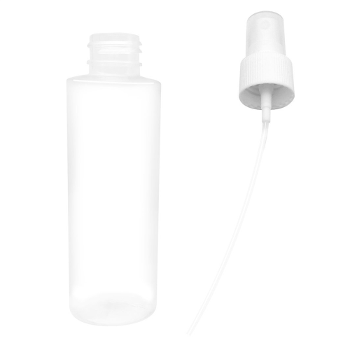 12 Pack Clear Bottles 120 Ml with Pump Cap, Reusable 1