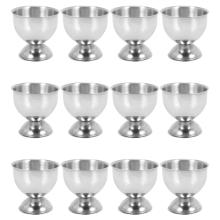 Egg Cup,Egg Tray Stainless Steel Boiled Egg Cups Holder (4 Packs)
