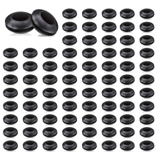 50 Pack Airlock Grommet, Fermenter Cover Ring for Jars
