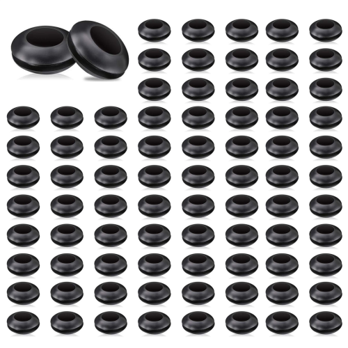 50 Pack Airlock Grommet, Fermenter Cover Ring for Jars