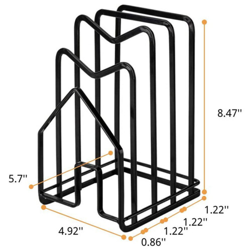 Cutting Board Rack Chopping Board Organizer Stand Holder Kitchen 2