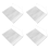 400 Pcs Disposable Tea Filter Bags Empty Cotton DrawstringTea Bags 4