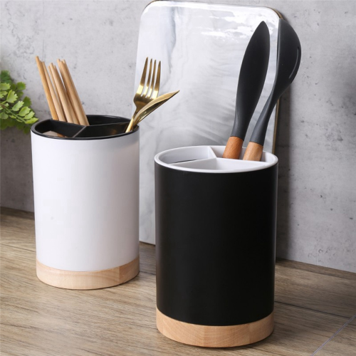 2X Spoon Fork Knife Chopstick Drain Box Tableware Storage Holder B 2