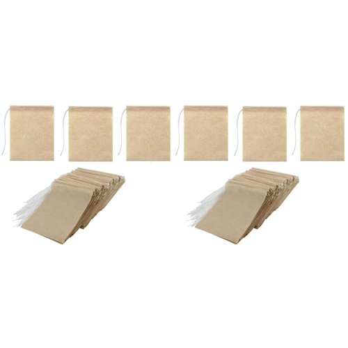 600 Pack Paper Tea Bag with Drawstring for Tea,Coffee 2.75X1.97 In