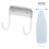 Ironing Board Hanger Wall Mount, Ironing Board Holder Organizer 7