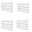 4Pcs Acrylic Clear Floating Bookshelf, Organizer Record Rack 1