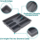 Drawer Kitchen Organizer Silverware Holder Organizer Cutlery Tray 4