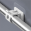Hooks for Curtain Rod Without Nails Curtain Rod Brackets No Drilling 6