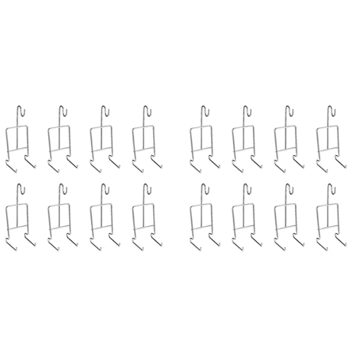 8Pcs Tea Cup and Saucer Display Stand Holder Rack