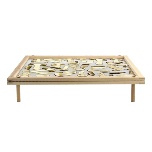 Stackable Food Dryer with Net Wooden Pasta Herb Drying Racks 2