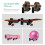 Medicine Ball Holder,Exercise Ball Wall Rack 6