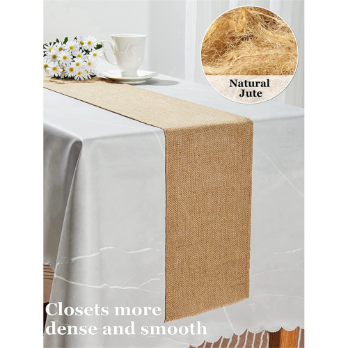 Table Runner 10 M x 30 cm Table Runner Linen Fabric 2