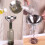 4 Pack Stainless Steel Kitchen Funnel Is for Transferring Liquid 5