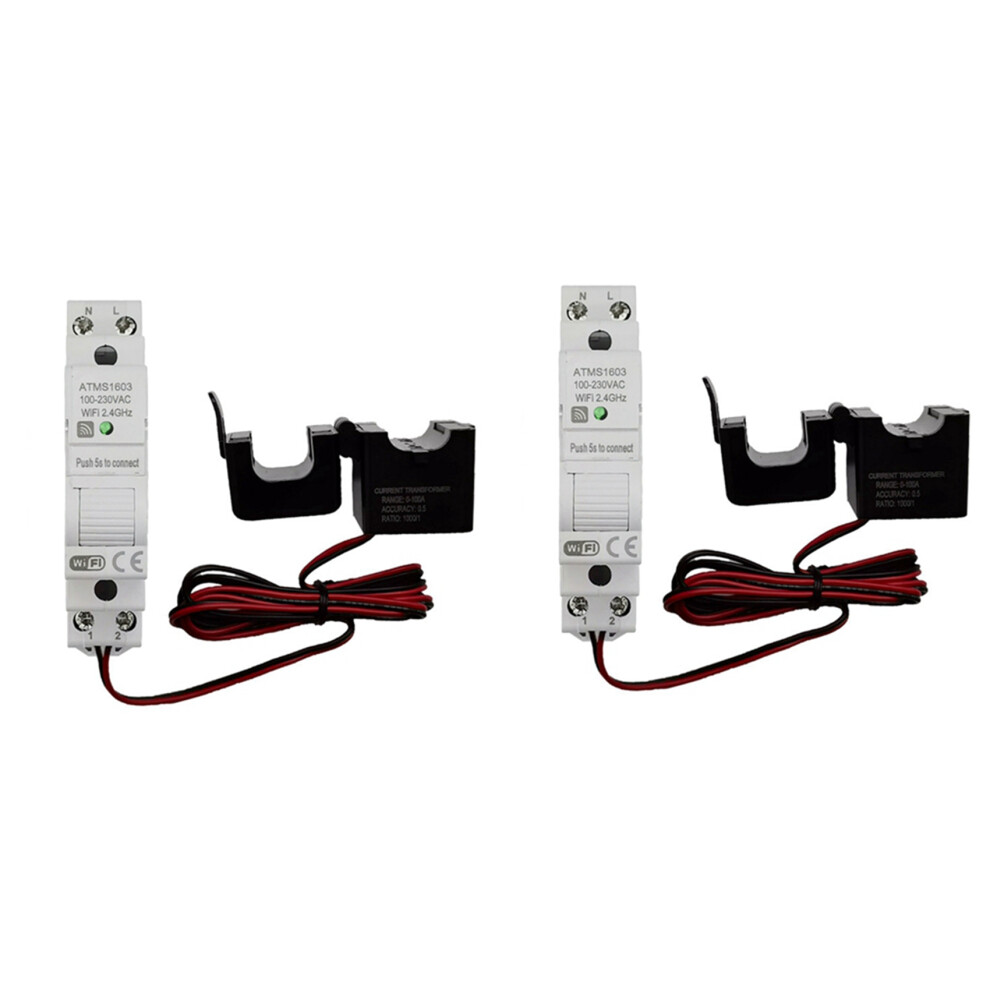 Atms1603 Tuya Single Phase Wifi Intelligent Energy Meter 4712582713358