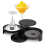 2X 3 Tier Bartender ABS Tool Cocktail Accessory Glass Rimmer 7