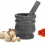 Pattern Pestle Set Stone Spice Grinder Solid Grinder 4