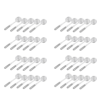 10 Pieces Hot Pot Strainer Scoops,Stainless Steel Hot Pot Strainer