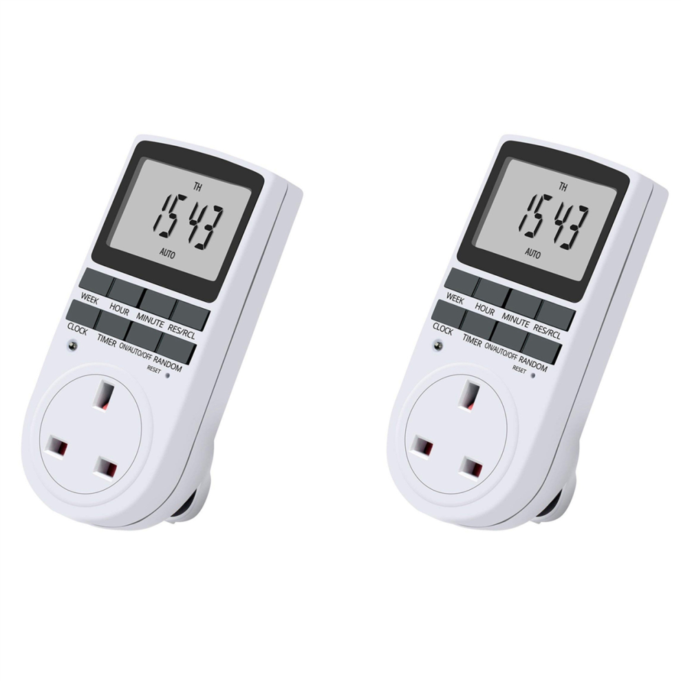 Uk Plug Digital Plug Socket, Electrical Programmable Timer Switch 4712582714058