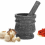 Pattern Pestle Set Stone Herb Spice Grinder Solid Grinder 4